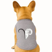 Aries Zodiac Symbol Birthday Gift Doggie Tank