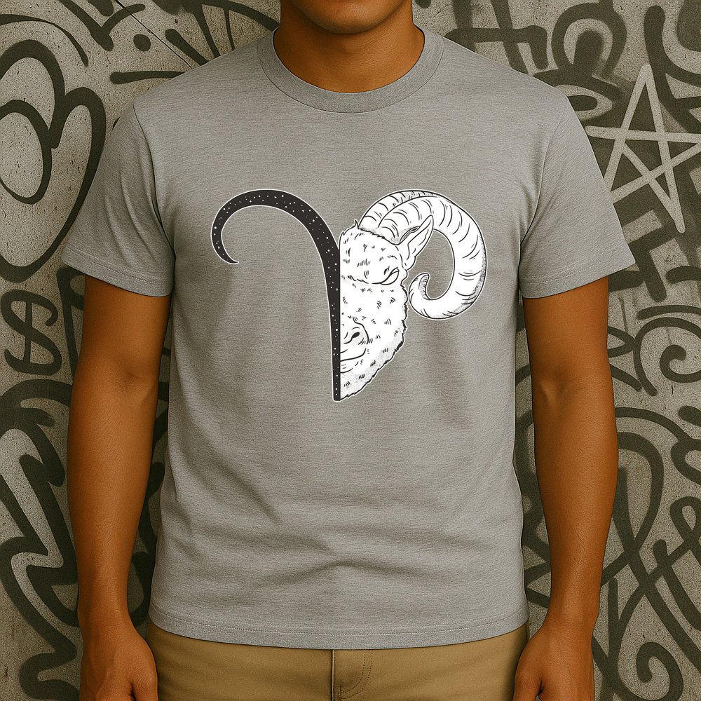Aries Zodiac Symbol Birthday Gift T-Shirt