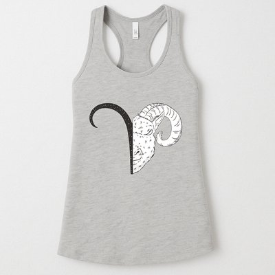 Aries Zodiac Symbol Birthday Gift Womens Tank Top