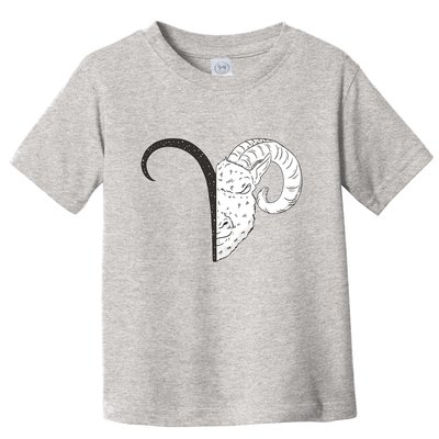 Aries Zodiac Symbol Birthday Gift Toddler T-Shirt