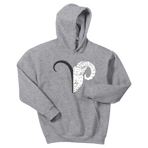 Aries Zodiac Symbol Birthday Gift Kids Hoodie