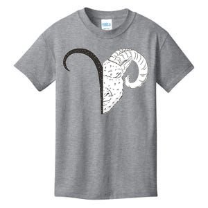 Aries Zodiac Symbol Birthday Gift Kids T-Shirt