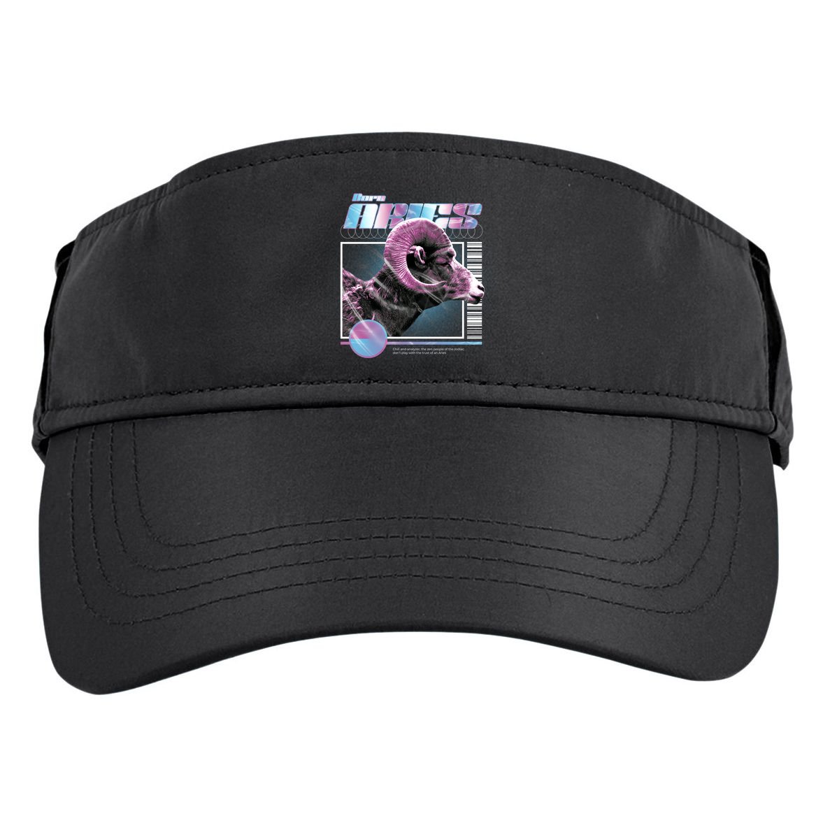 Aeries Zodiac Sign Adult Drive Performance Visor