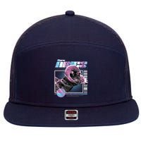 Aeries Zodiac Sign 7 Panel Mesh Trucker Snapback Hat