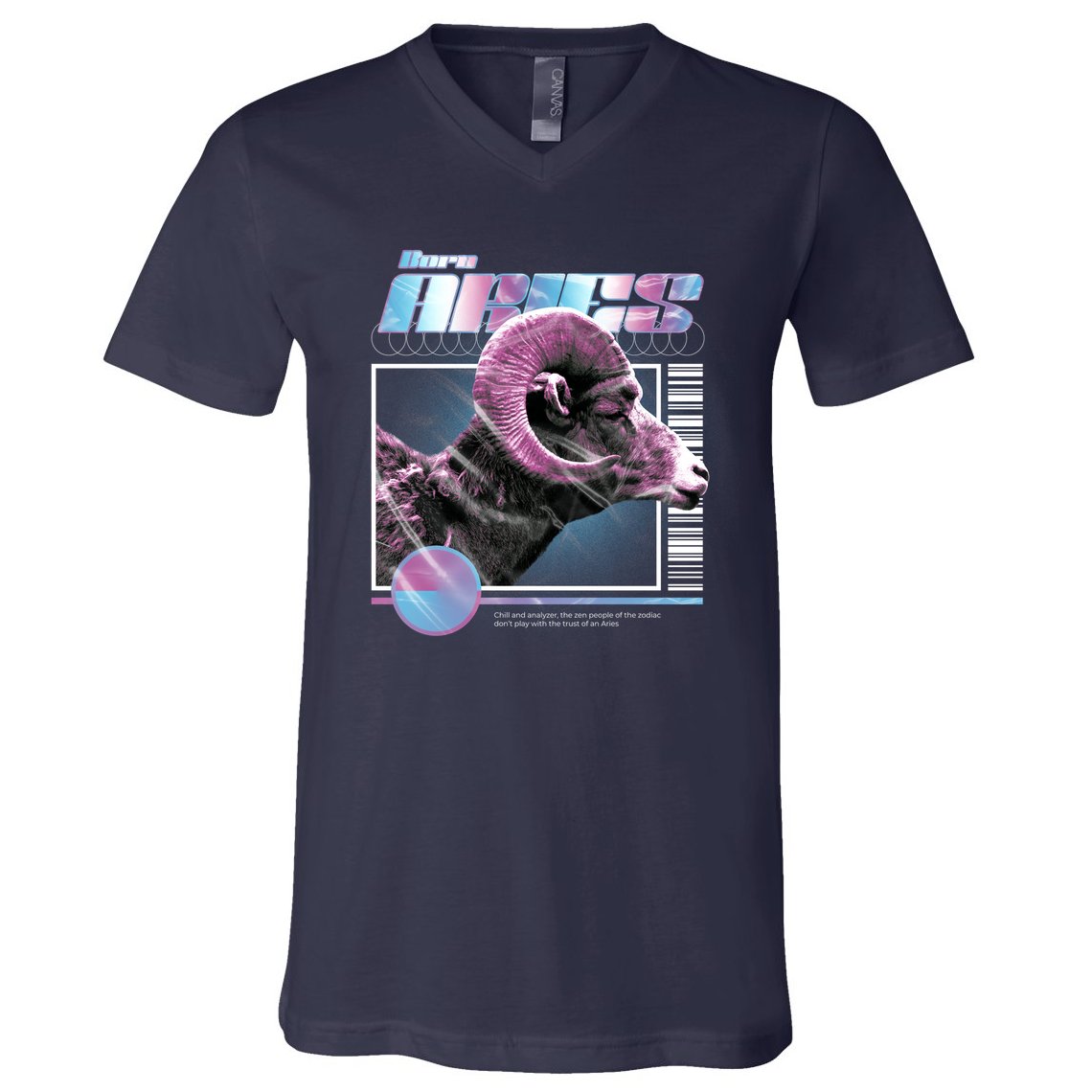 Aeries Zodiac Sign V-Neck T-Shirt