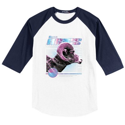 Aeries Zodiac Sign Baseball Sleeve Shirt