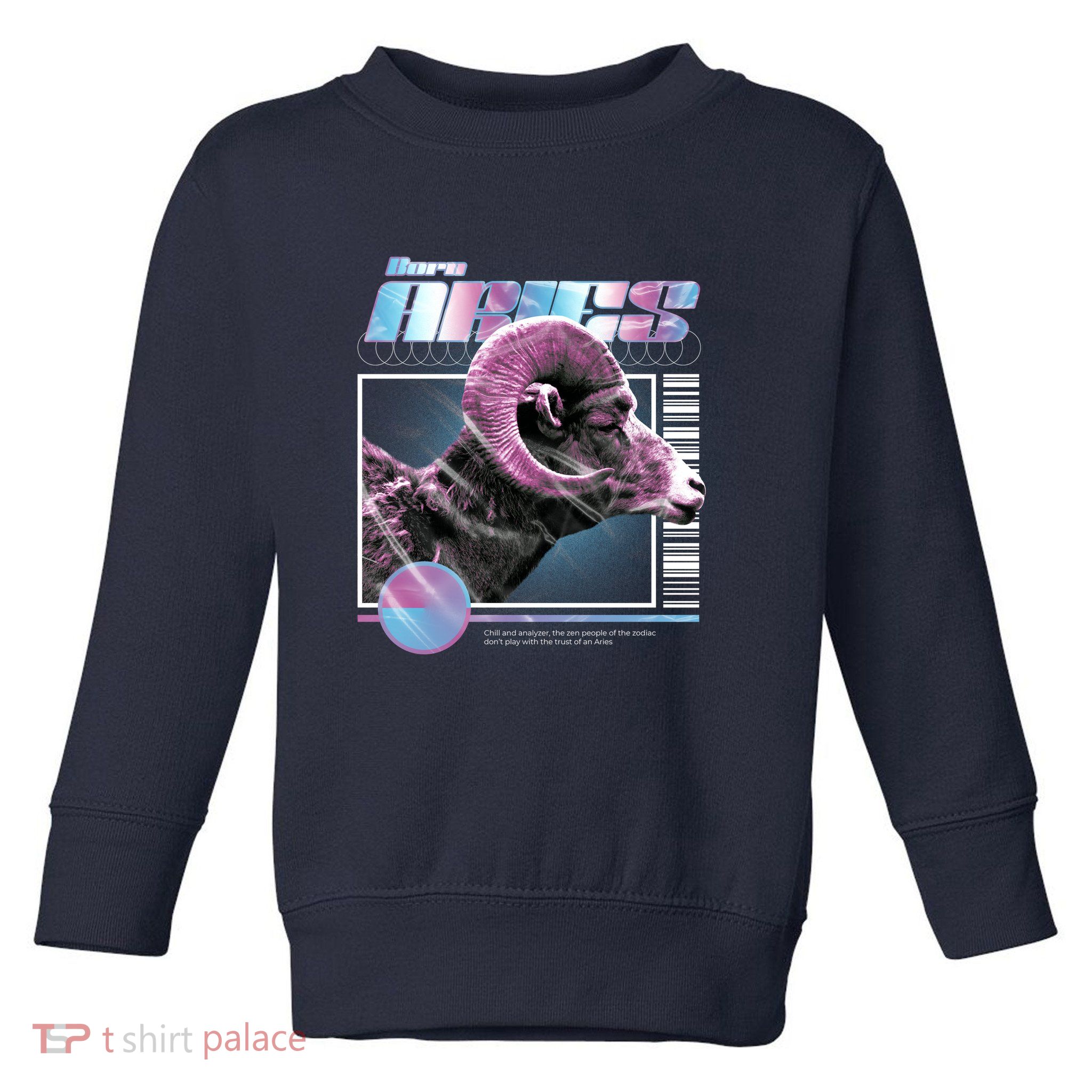 Aeries Zodiac Sign Toddler Sweatshirt