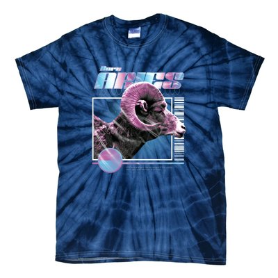 Aeries Zodiac Sign Tie-Dye T-Shirt