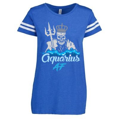 Aquarius Zodiac Sign Horoscope Astrology Funny Gift Enza Ladies Jersey Football T-Shirt