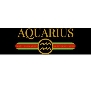 Aquarius Zodiac Sign Astrology Horoscope Fashion Bumper Sticker