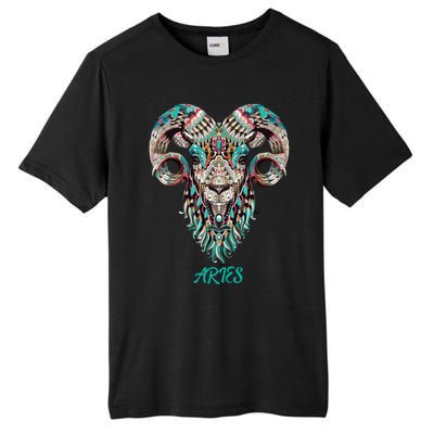 Aries Zodiac Sign Astrology March April Birthday Tall Fusion ChromaSoft Performance T-Shirt