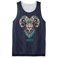 Aries Zodiac Sign Astrology March April Birthday Mesh Reversible Basketball Jersey Tank