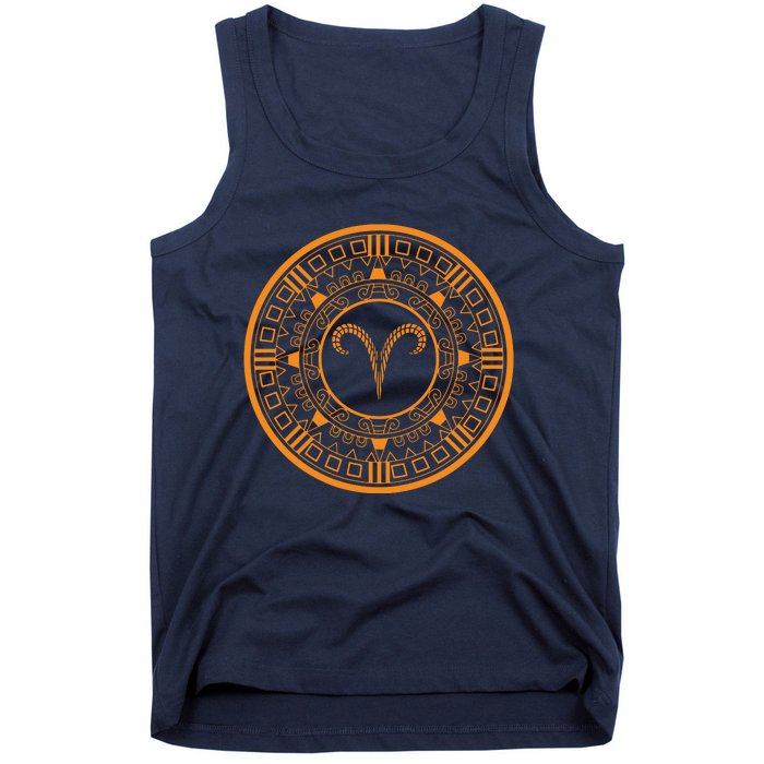 Aries Zodiac Sign Birthday Astrology Aries Tank Top