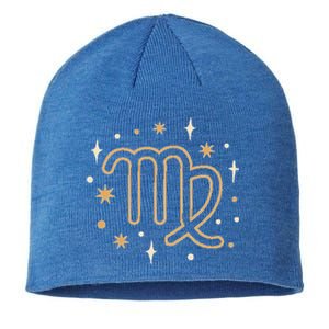 Astrology Zodiac Virgo Horoscope Birthday Cute Gift Sustainable Beanie