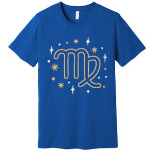 Astrology Zodiac Virgo Horoscope Birthday Cute Gift Premium T-Shirt