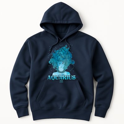 Aquarius Zodiac Woman Hoodie