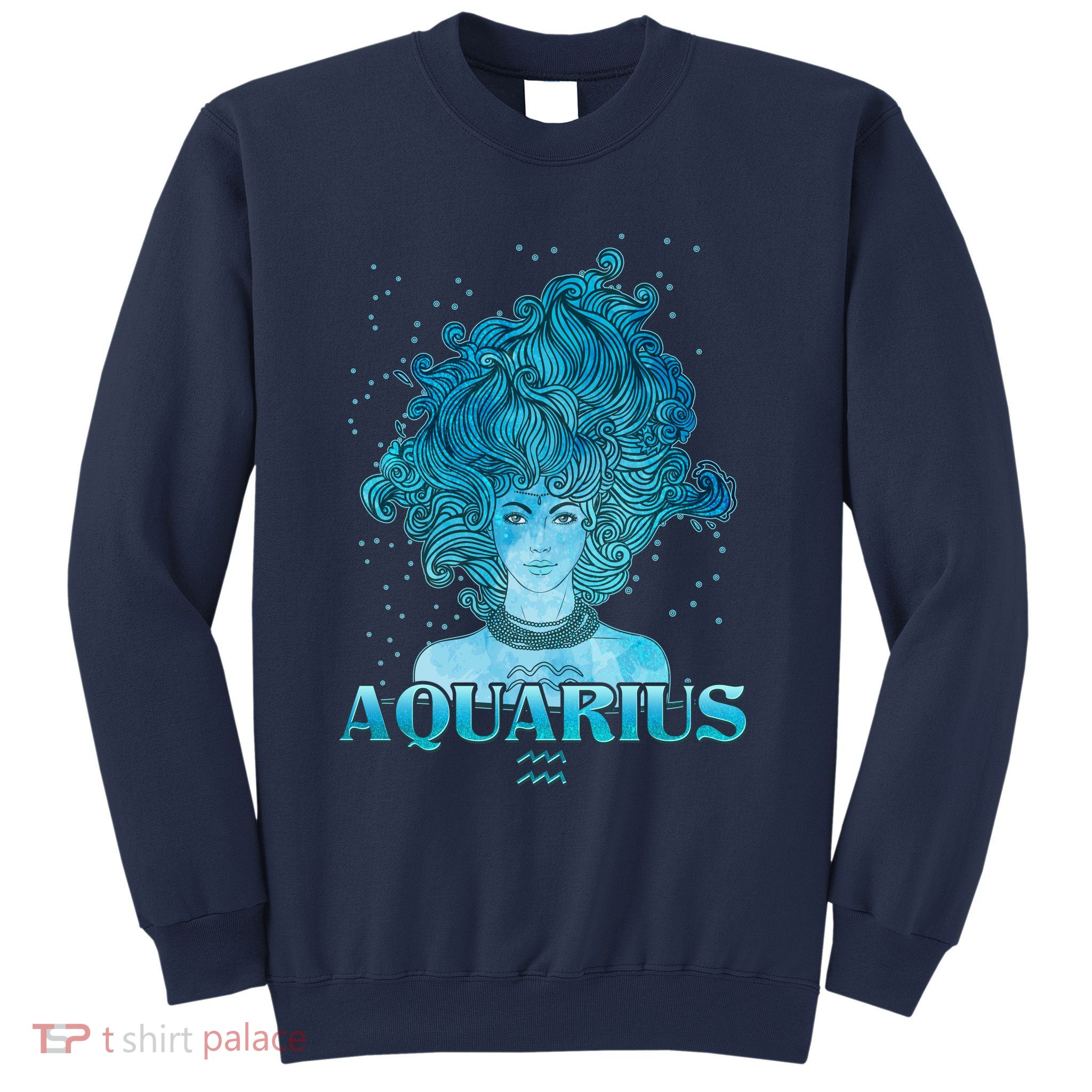 Aquarius Zodiac Woman Sweatshirt