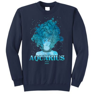 Aquarius Zodiac Woman Sweatshirt