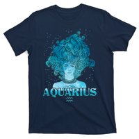 Aquarius Zodiac Woman T-Shirt