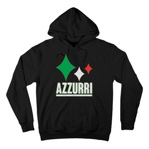 Azzurri Italy Italia Soccer Football 2021 Hoodie