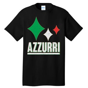 Azzurri Italy Italia Soccer Football 2021 Tall T-Shirt