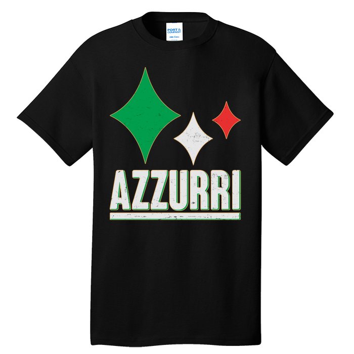 Azzurri Italy Italia Soccer Football 2021 Tall T-Shirt