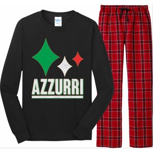 Azzurri Italy Italia Soccer Football 2021 Long Sleeve Pajama Set