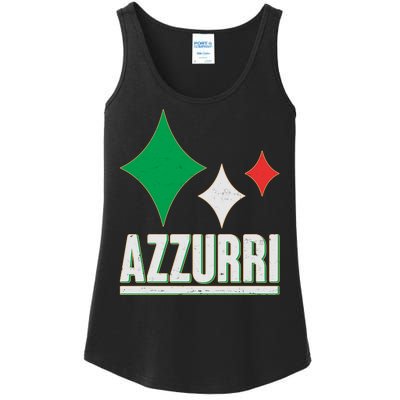 Azzurri Italy Italia Soccer Football 2021 Ladies Essential Tank