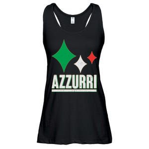 Azzurri Italy Italia Soccer Football 2021 Ladies Essential Flowy Tank