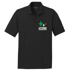 Azzurri Italy Italia Soccer Football 2021 PosiCharge RacerMesh Polo