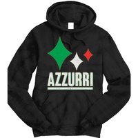 Azzurri Italy Italia Soccer Football 2021 Tie Dye Hoodie