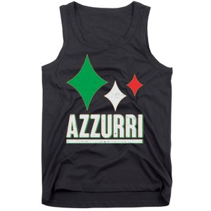 Azzurri Italy Italia Soccer Football 2021 Tank Top