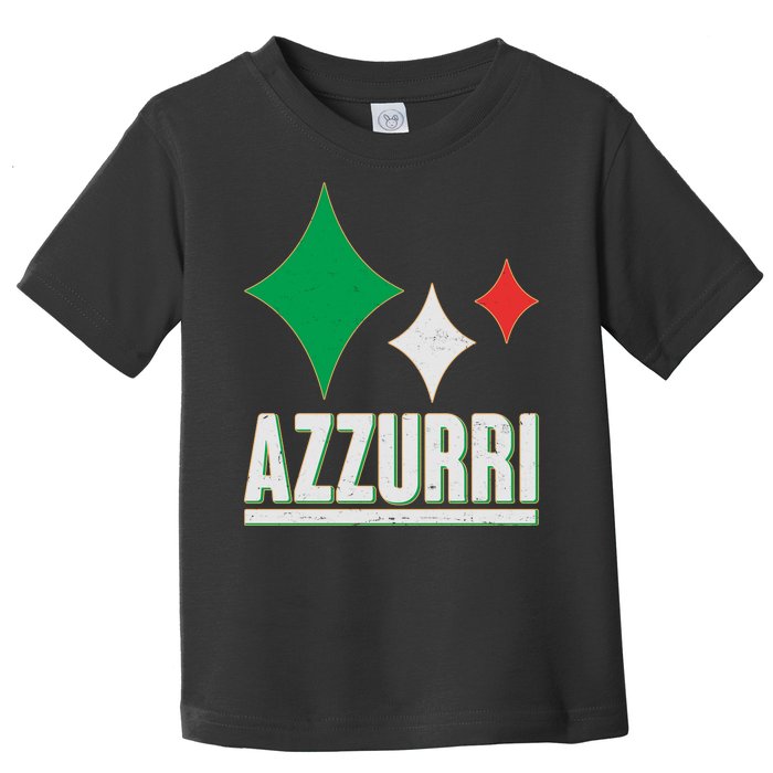 Azzurri Italy Italia Soccer Football 2021 Toddler T-Shirt