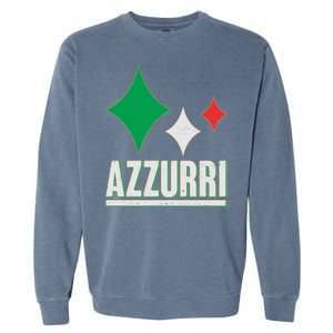 Azzurri Italy Italia Soccer Football 2021 Garment-Dyed Sweatshirt