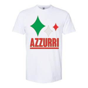 Azzurri Italy Italia Soccer Football 2021 Softstyle CVC T-Shirt