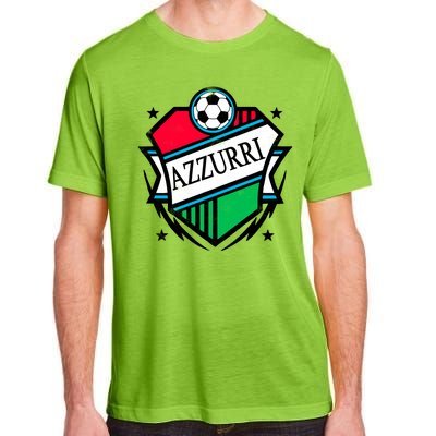 Azzurri Italy Soccer Fan Adult ChromaSoft Performance T-Shirt