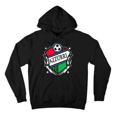 Azzurri Italy Soccer Fan Hoodie