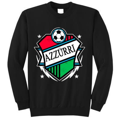 Azzurri Italy Soccer Fan Sweatshirt