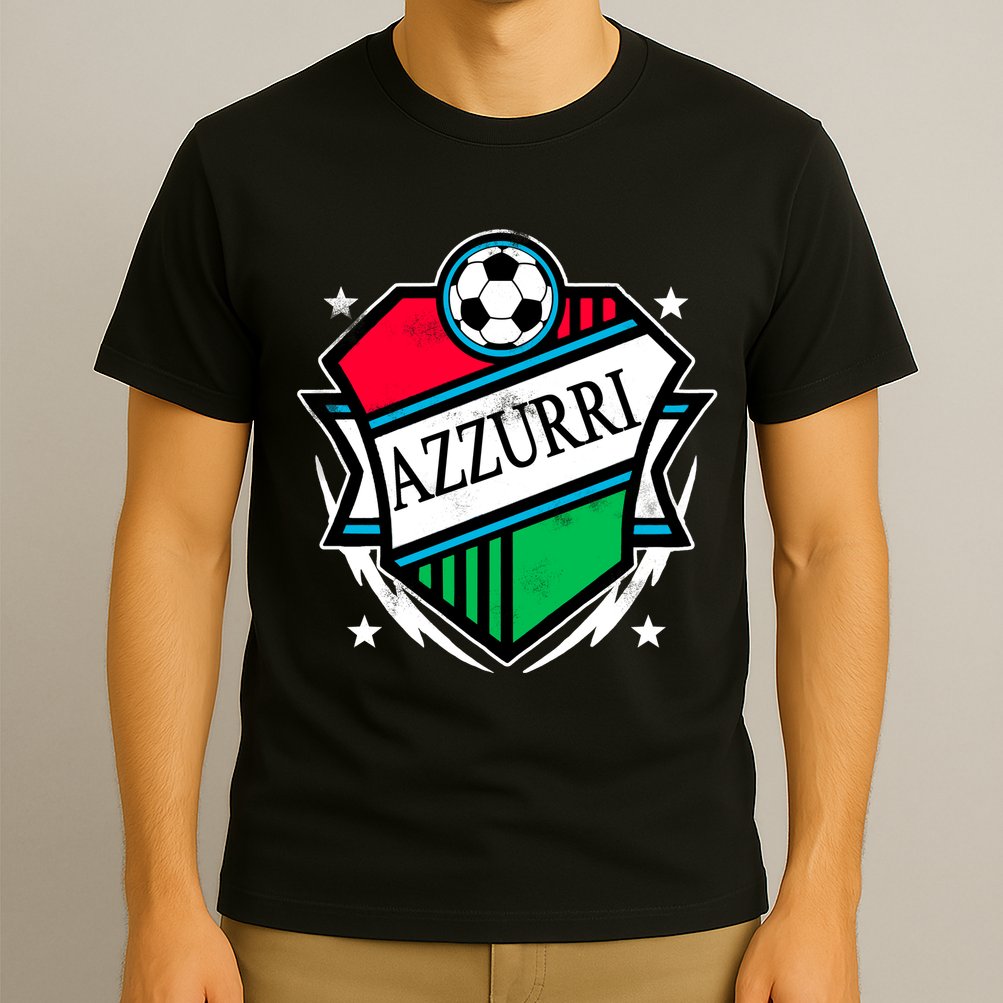 Azzurri Italy Soccer Fan T-Shirt
