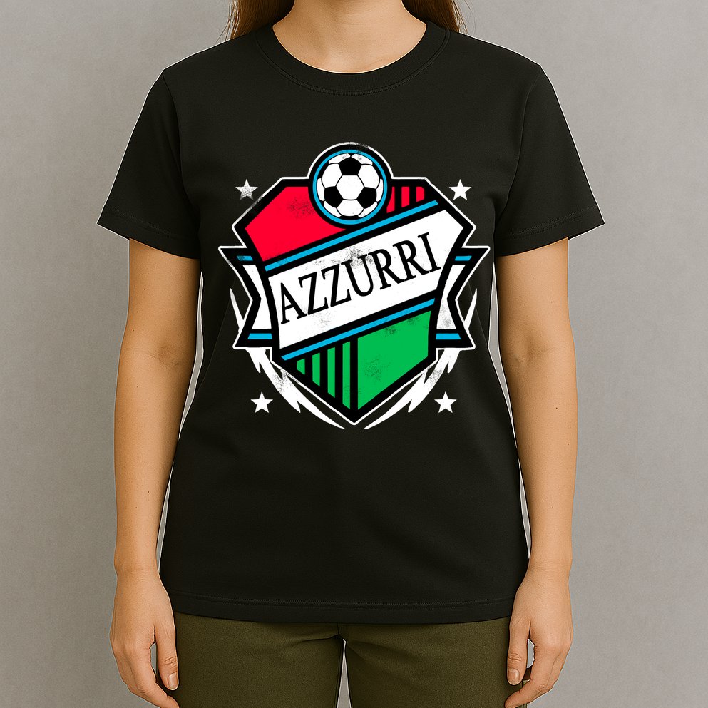 Azzurri Italy Soccer Fan T-Shirt