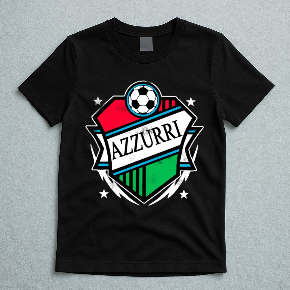 Azzurri Italy Soccer Fan T-Shirt