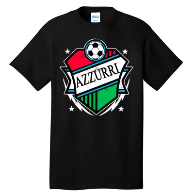 Azzurri Italy Soccer Fan Tall T-Shirt