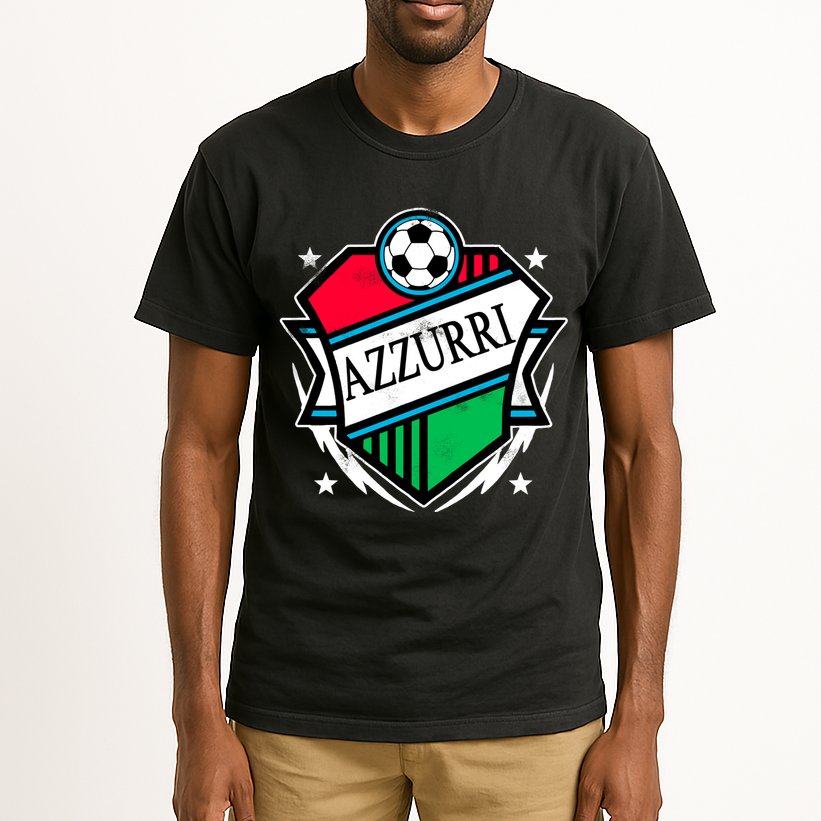 Azzurri Italy Soccer Fan Tall T-Shirt