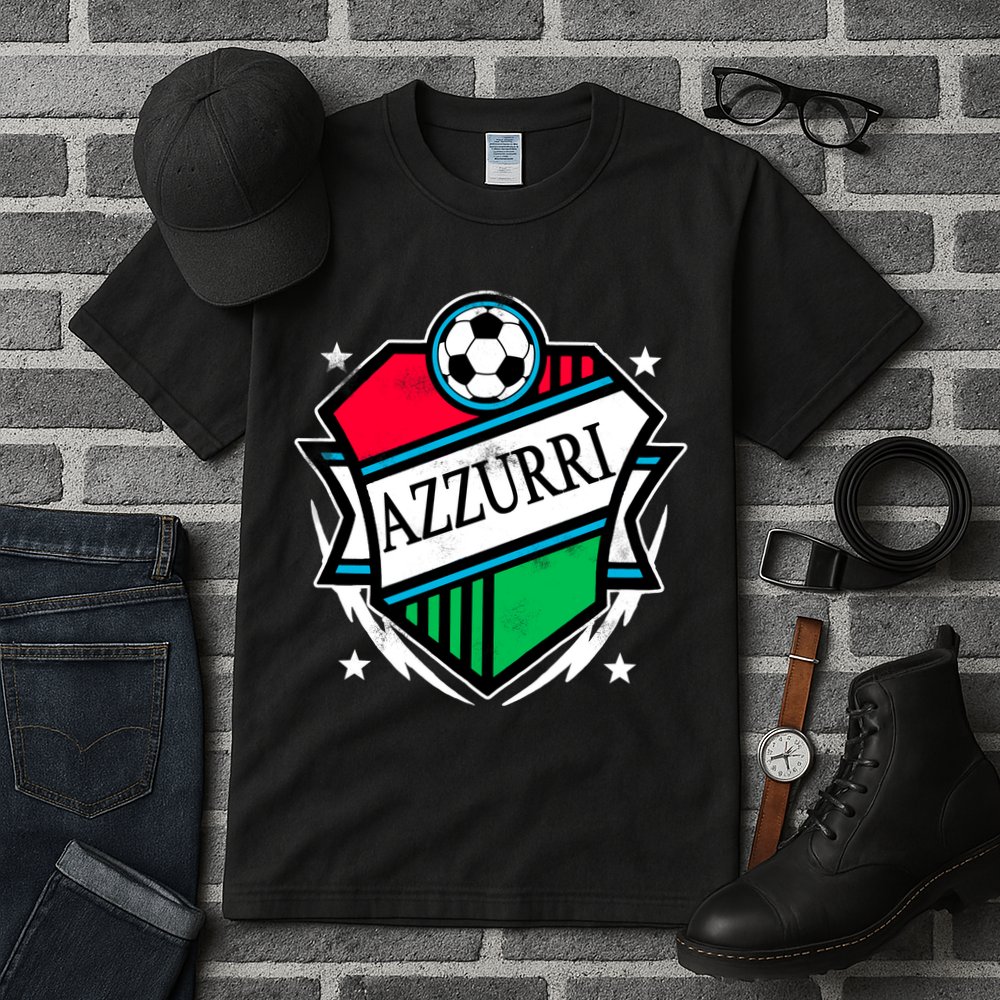Azzurri Italy Soccer Fan Tall T-Shirt