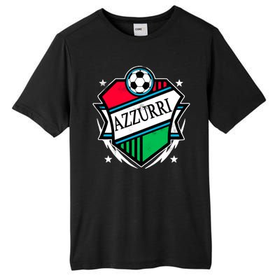 Azzurri Italy Soccer Fan Tall Fusion ChromaSoft Performance T-Shirt