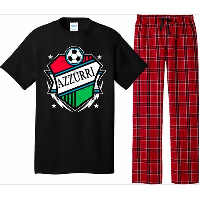 Azzurri Italy Soccer Fan Pajama Set