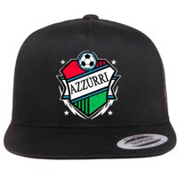 Azzurri Italy Soccer Fan Flatbill Hat