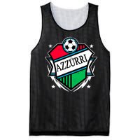 Azzurri Italy Soccer Fan Mesh Reversible Basketball Jersey Tank