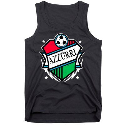 Azzurri Italy Soccer Fan Tank Top