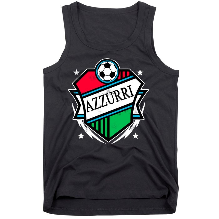 Azzurri Italy Soccer Fan Tank Top